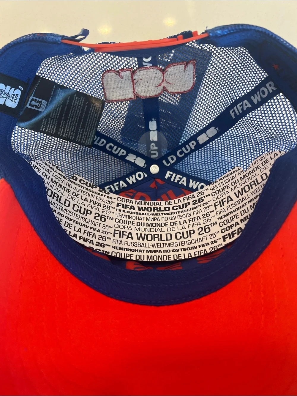 USA World Cup Red & Blue Trucker Hat